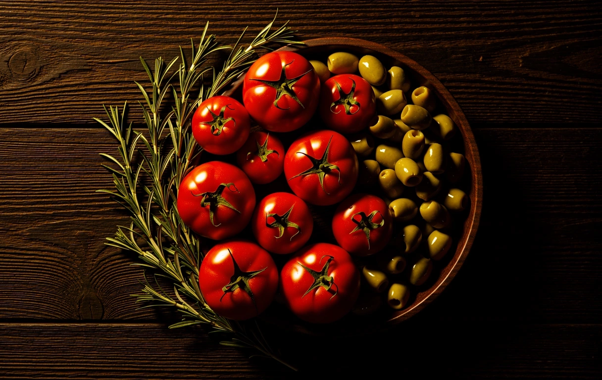 Fresh Mediterranean ingredients