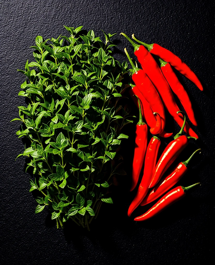 Fresh ingredients representing our quality standards